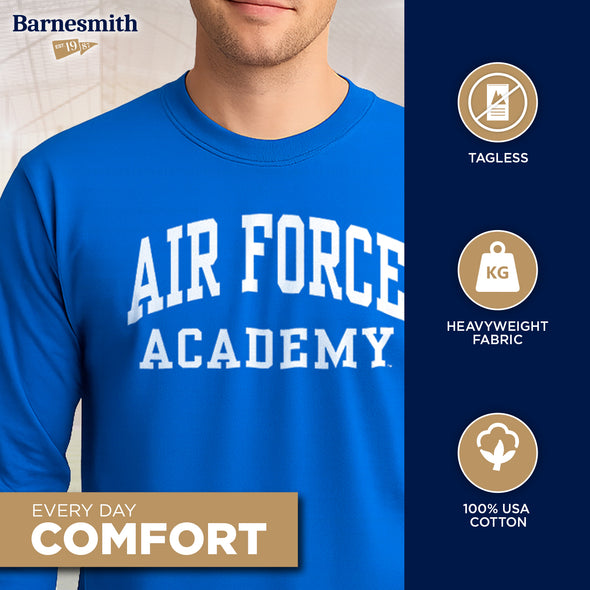 Air Force Classic Long Sleeve T-Shirt (Royal Blue)