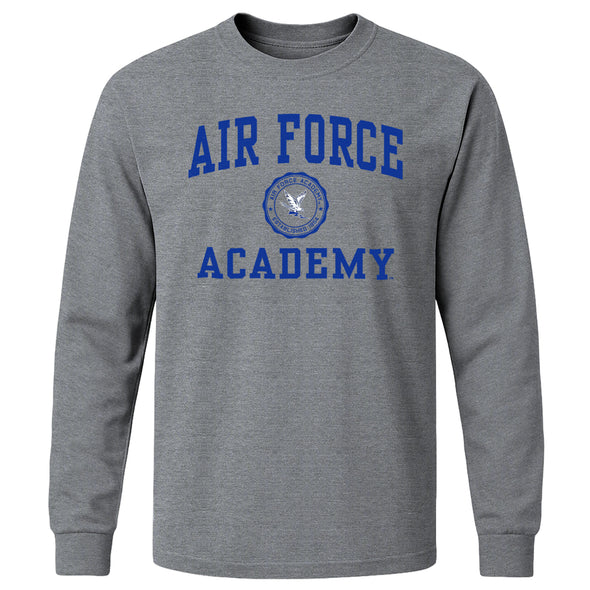 Air Force Heritage Long Sleeve T-Shirt (Charcoal Grey)