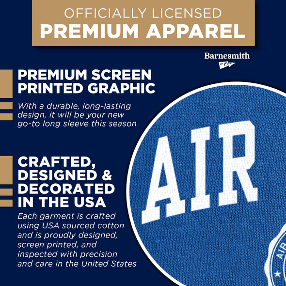 Air Force Heritage Long Sleeve T-Shirt (Royal Blue)