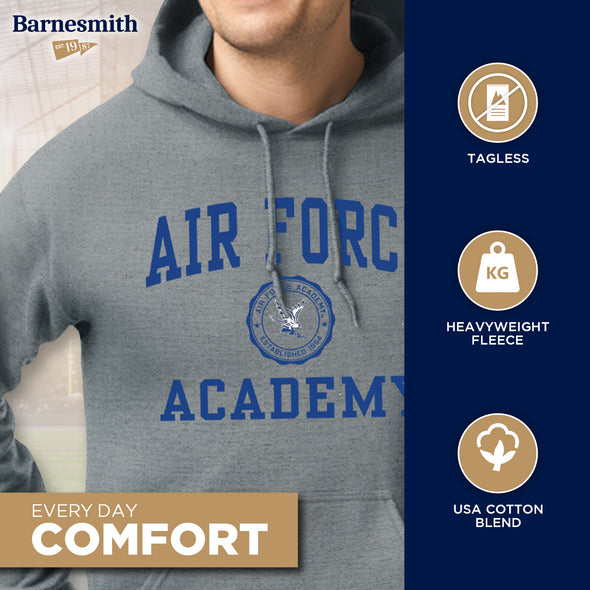 Air Force Heritage Hooded Sweatshirt (Charcoal Grey)