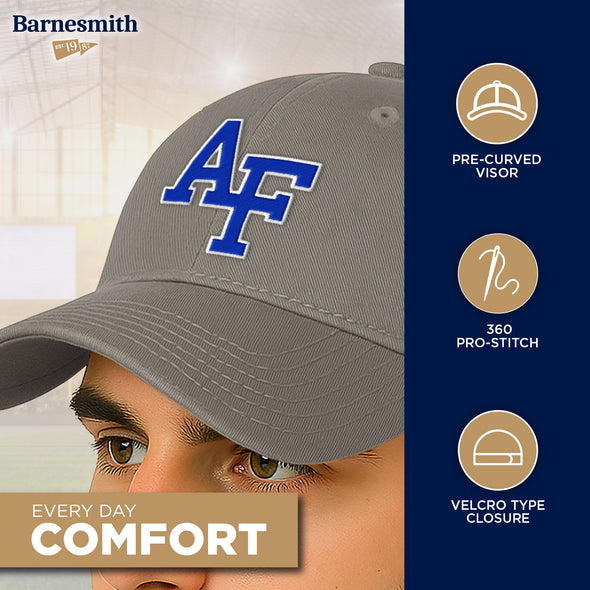Air Force Spirit Baseball Hat One-Size (Grey)