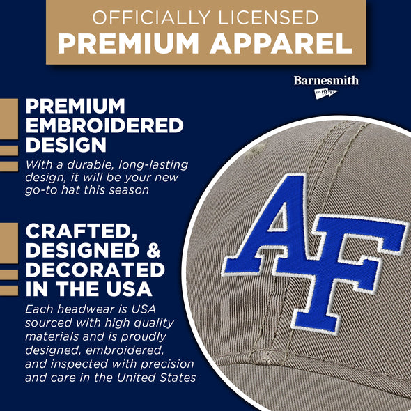 Air Force Spirit Baseball Hat One-Size (Grey)