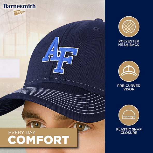 Air Force Sideline Trucker Hat One-Size (Navy/White)