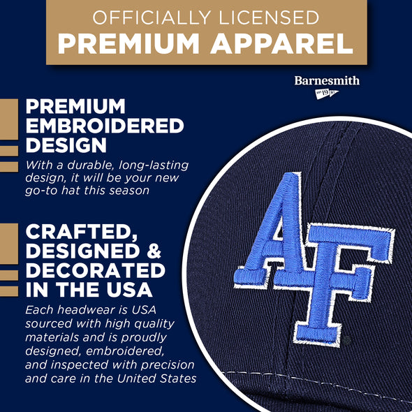 Air Force Sideline Trucker Hat One-Size (Navy/White)