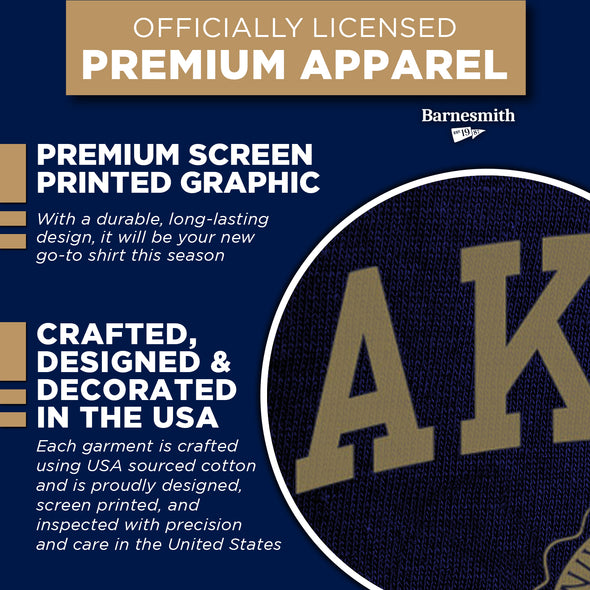 University of Akron Heritage T-Shirt (Navy)