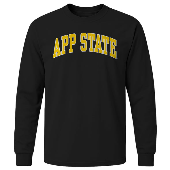 Appalachian State University Classic Long Sleeve T-Shirt (Black)
