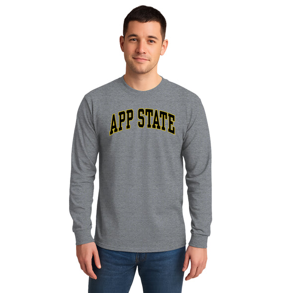 Appalachian State University Classic Long Sleeve T-Shirt (Charcoal Grey)