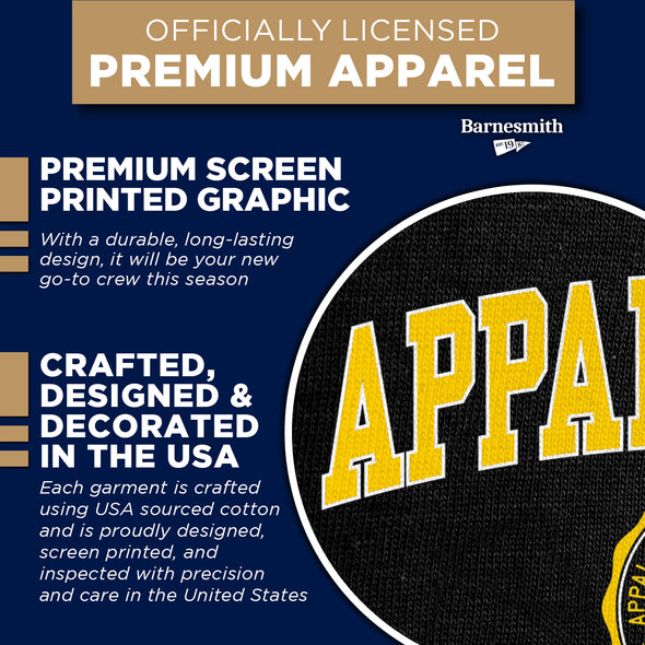 Appalachian State University Heritage Sweatshirt (Black)