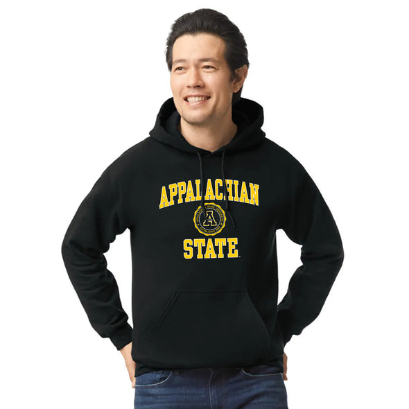 Appalachian State University Heritage Hooded Sweatshirt (Black)