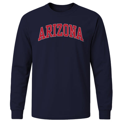 University of Arizona Classic Long Sleeve T-Shirt (Navy)