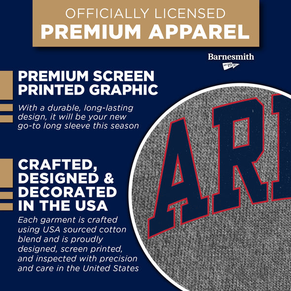 University of Arizona Classic Long Sleeve T-Shirt (Charcoal Grey)