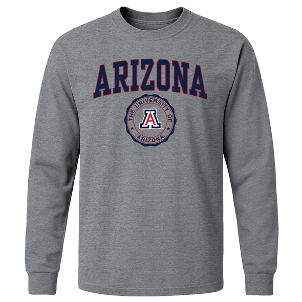 University of Arizona Heritage Long Sleeve T-Shirt (Charcoal Grey)