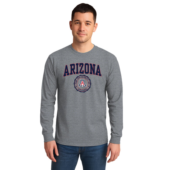 University of Arizona Heritage Long Sleeve T-Shirt (Charcoal Grey)