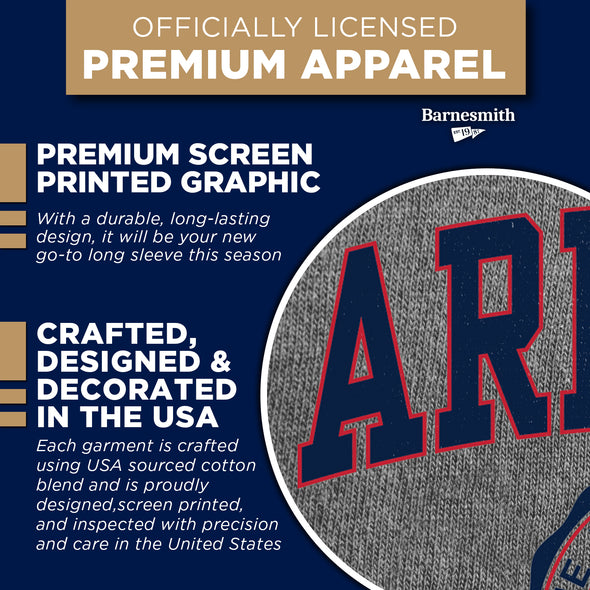 University of Arizona Heritage Long Sleeve T-Shirt (Charcoal Grey)