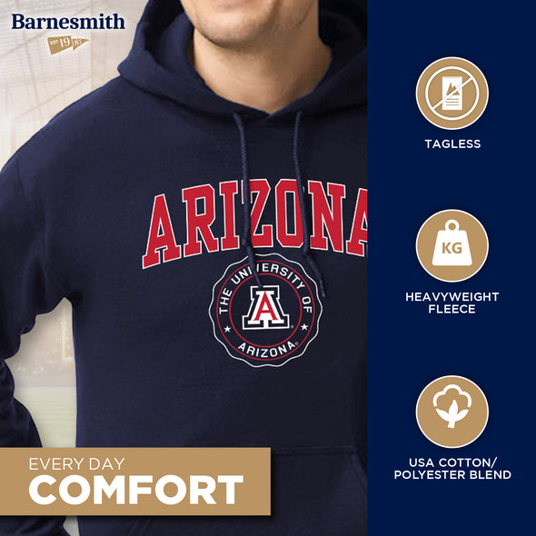 University of Arizona Heritage Hooded Sweatshirt (Navy)