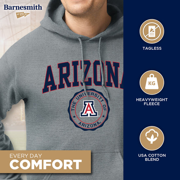 University of Arizona Heritage Hooded Sweatshirt (Charcoal Grey)