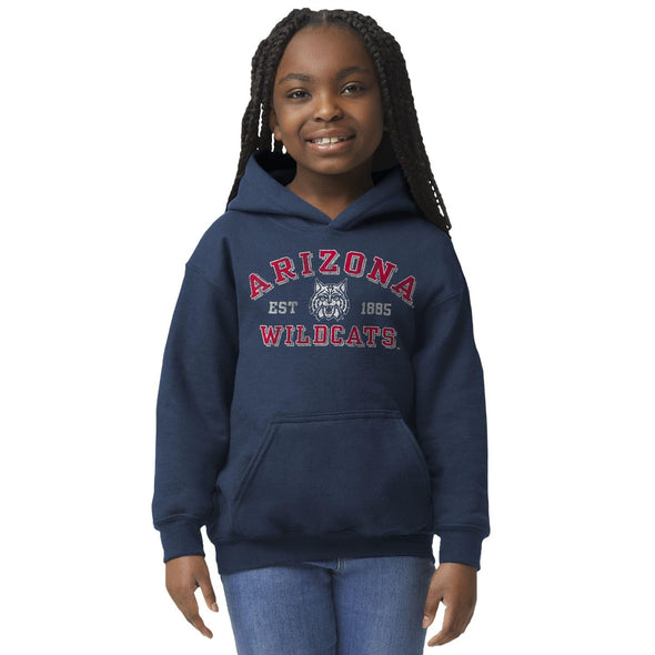 University of Arizona Youth Hooded Sweatshirt (Navy)