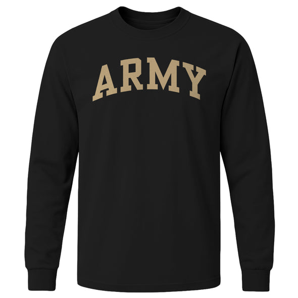 Army Classic Long Sleeve T-Shirt (Black)