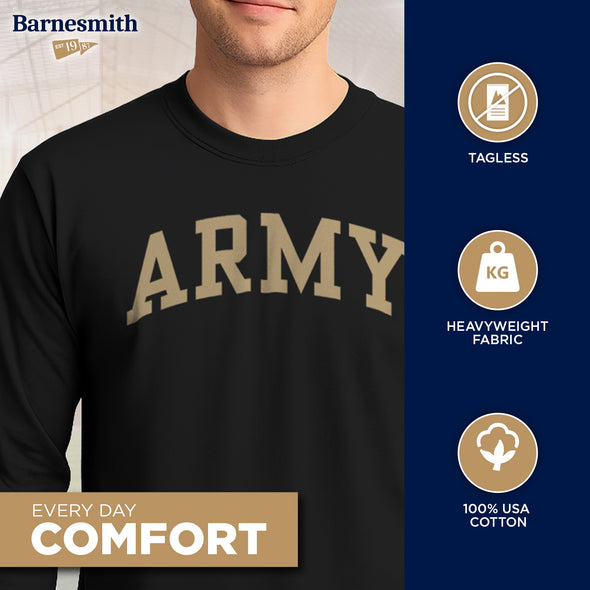 Army Classic Long Sleeve T-Shirt (Black)