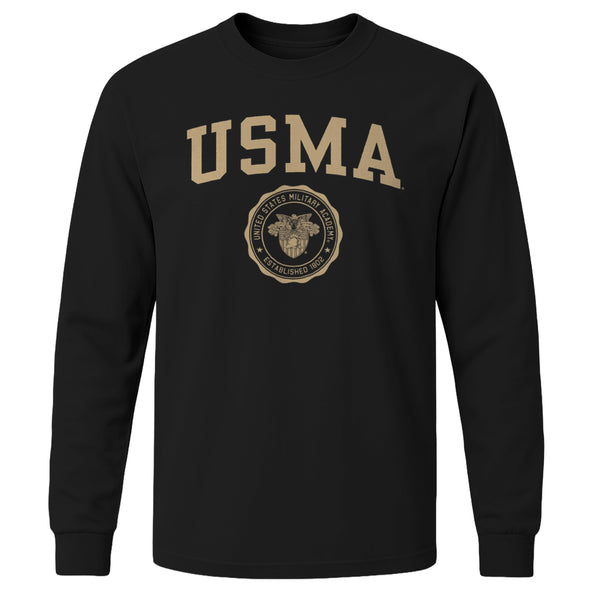 Army Heritage Long Sleeve T-Shirt (Black)