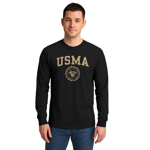 Army Heritage Long Sleeve T-Shirt (Black)
