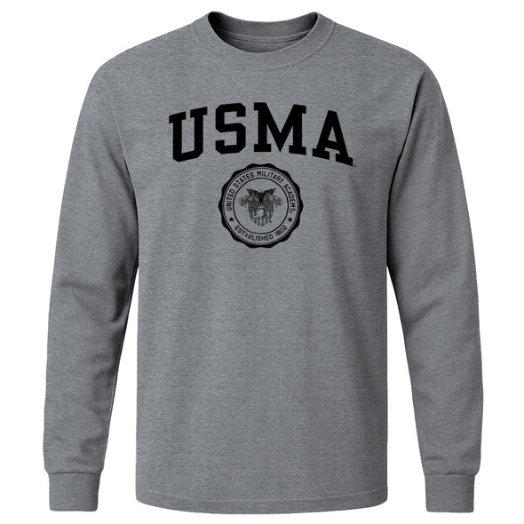 Army Heritage Long Sleeve T-Shirt (Charcoal Grey)