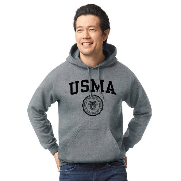 Army Heritage Hooded Sweatshirt (Charcoal Grey)