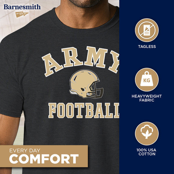 US Military Academy (Army) Football T-Shirt (Black)