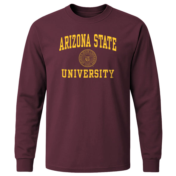 Arizona State University Heritage Long Sleeve T-Shirt (Maroon)