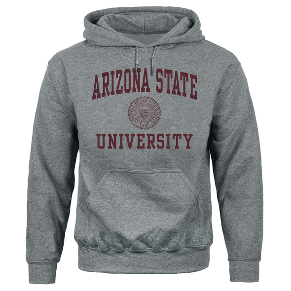 Arizona State University Heritage Hooded Sweatshirt (Charcoal Grey)