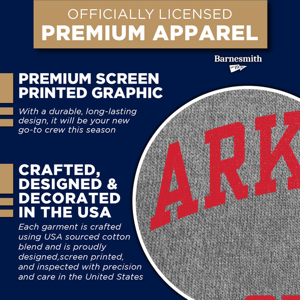 Arkansas State University Heritage Sweatshirt (Charcoal Grey)