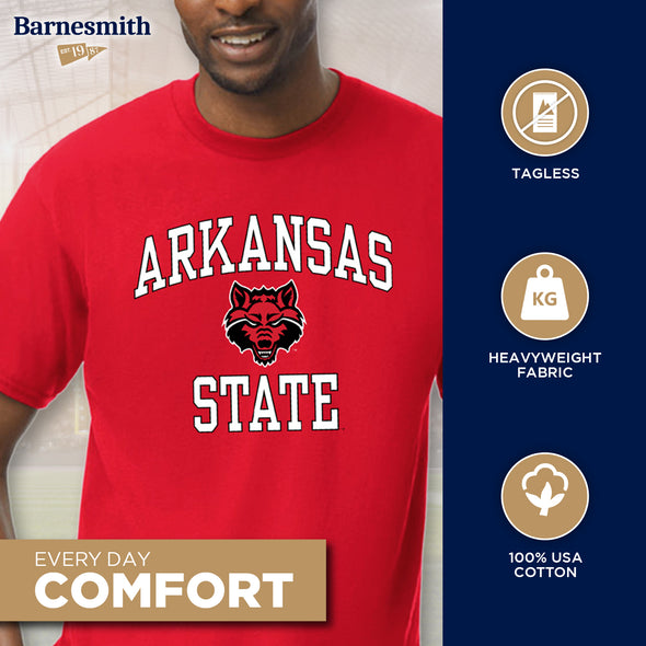 Arkansas State University Spirit T-Shirt (Red)