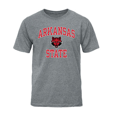 Arkansas State University Spirit T-Shirt (Charcoal Grey)