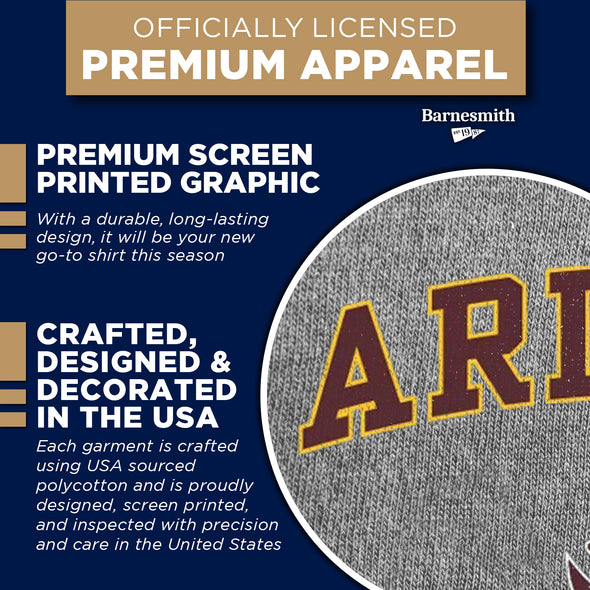 Arizona State University Spirit T-Shirt (Charcoal Grey)