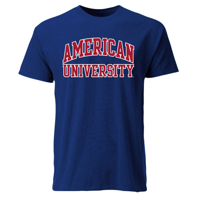 American University Classic T-Shirt (Navy)