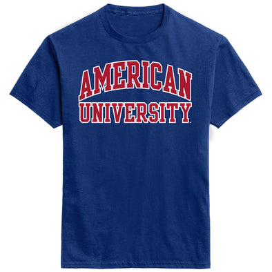 American University Classic T-Shirt (Navy)