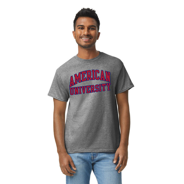 American University Classic T-Shirt (Charcoal Grey)