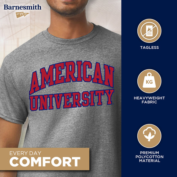 American University Classic T-Shirt (Charcoal Grey)