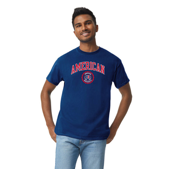 American University Heritage T-Shirt (Navy)