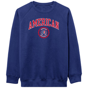 American University Heritage Crewneck Sweatshirt (Navy)