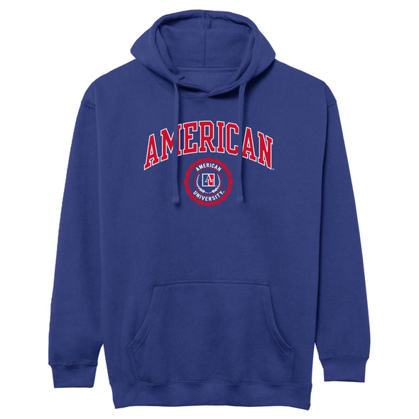 American University Heritage Hooded Sweatshirt (Navy)