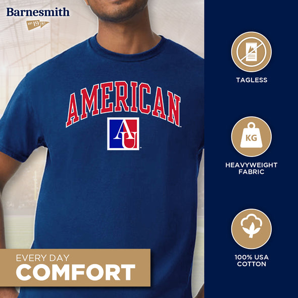 American University Spirit T-Shirt (Navy)