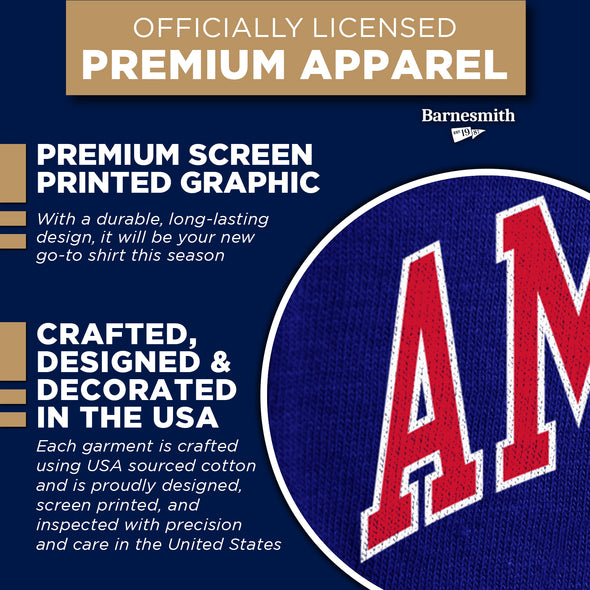 American University Spirit T-Shirt (Navy)