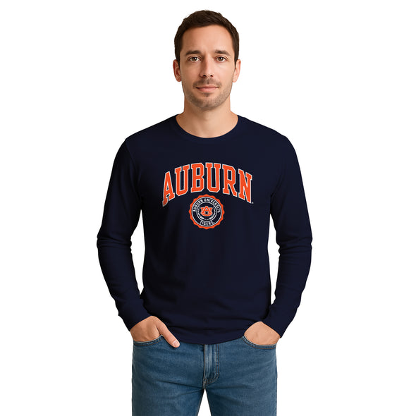 Auburn University Heritage Long Sleeve T-Shirt (Navy)