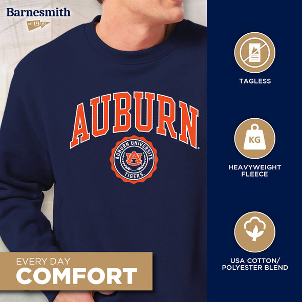 Auburn University Heritage Crewneck Sweatshirt (Navy)