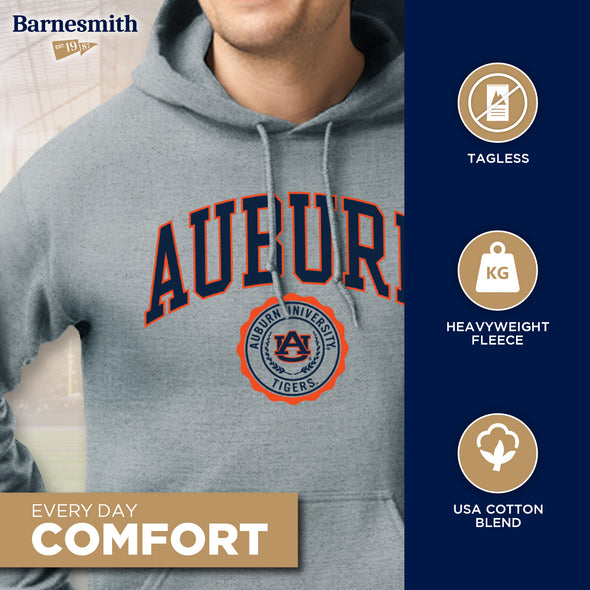 Auburn University Heritage Hooded Sweatshirt (Charcoal)