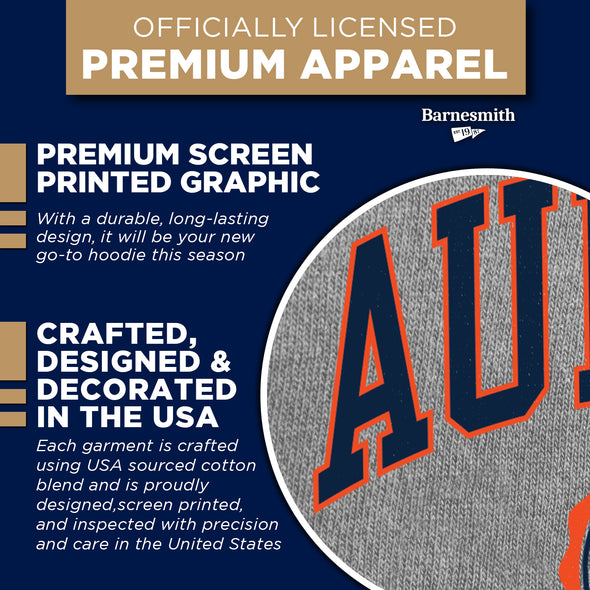 Auburn University Heritage Hooded Sweatshirt (Charcoal)