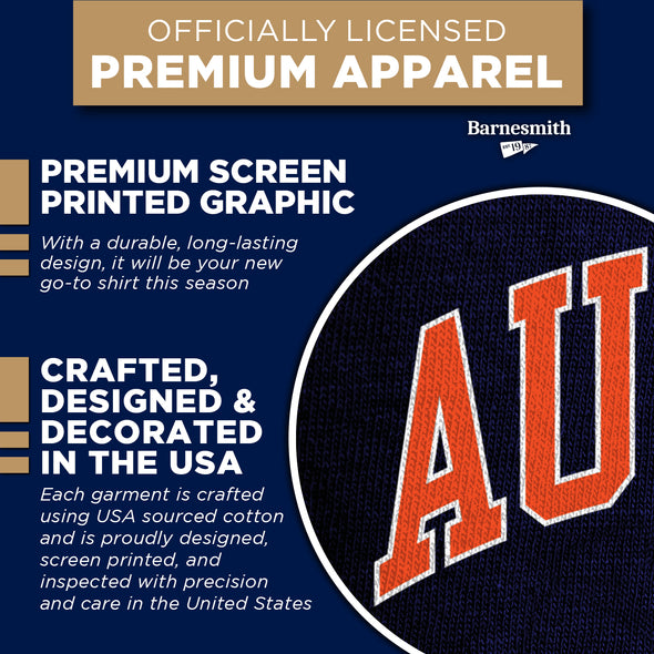 Auburn University Spirit T-Shirt (Navy)