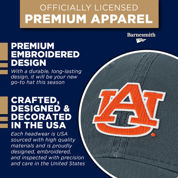 Auburn University Spirit Baseball Hat One-Size (Navy)