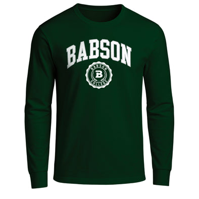 Babson College Heritage Long Sleeve T-Shirt (Green)
